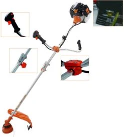 TIMBERPRO - Bosmaaier 2-in-1 - Benzine - Draad En Mes - 52 Cm³ - 3,0 PK. -Tuin En Buiten 1087x1200