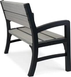 Keter Montero Tuinbank – 2-personen - 120x61x91cm - Grafiet 34 Keter Montero Tuinbank – 2-personen - 120x61x91cm - Grafiet -Tuin En Buiten 1103x1200