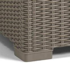 Allibert California Loungeset - 5 Personen - Cappuccino -Tuin En Buiten 1114x1200