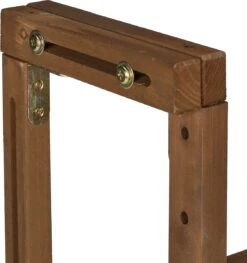 Relaxdays Balkontafel Inklapbaar - Klaptafel Balkon - Tafel Reling - Hangtafel Hout -Tuin En Buiten 1127x1200