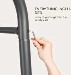 Blumfeldt Palermo Schommelbank - Hollywoodschommel 130 X 207 Cm - Ligbed Met Dak - Schommelstoel Voor 2 Personen - Tuinbank Inclusief Nekkussens - Stalen Frame En Polyester Dak - Grijs -Tuin En Buiten 1134x1200