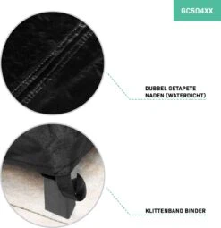 VONROC Premium Tuinbank Beschermhoes – L-vorm - 215/85 X 215/85 X 70cm -Tuin En Buiten 1163x1200