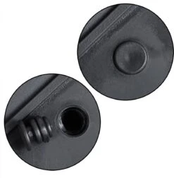 Casaria Staande Plantenbak – Met Waterafvoer 83x30,5x60cm - Zwart -Tuin En Buiten 1178x1200 1