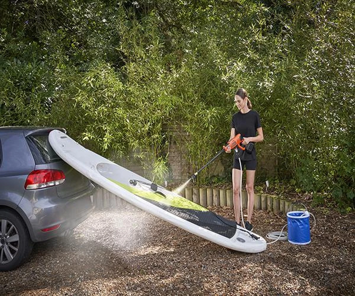 Black & Decker BLACK+DECKER BCPC18B-XJ Hogedrukreiniger - 18V - 24 Bar - Zonder Accu En Lader 10 Black & Decker BLACK+DECKER BCPC18B-XJ Hogedrukreiniger - 18V - 24 Bar - Zonder Accu En Lader - Afbeelding 8