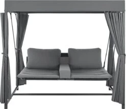 Schommelbank / Ligbank Kassandra - Donkergrijs 34 Schommelbank / Ligbank Kassandra - Donkergrijs -Tuin En Buiten 1200x1046