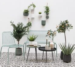 Pt Wand Bloempot Oval Wide - Green -Tuin En Buiten 1200x1070 2