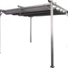Bestgarden Pergola Met Schaduwdoek Grijs - - 290x290x230 Cm 2 Bestgarden Pergola Met Schaduwdoek Grijs - - 290x290x230 Cm -Tuin En Buiten 1200x1110