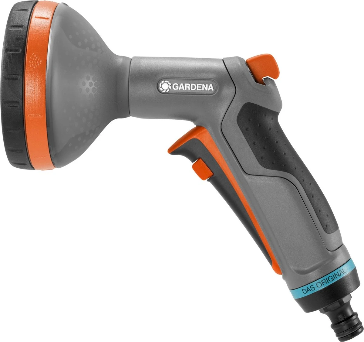 GARDENA - Comfort Broeskop - 5 Straalsoorten - Grijs 2 GARDENA - Comfort Broeskop - 5 Straalsoorten - Grijs