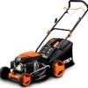 FUXTEC Grasmaaier Benzine - 46cm - Zelfrijdend / Zelftrekkend / Achterwielaandrijving - Mulchfunctie - Opvangbak 50L - FX-RM4646 -Tuin En Buiten 1200x1139 1