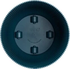 Elho Vibes Fold Rond Wielen 35 - Bloempot Voor Binnen - Ø 34.9 X H 32.4 Cm - Diepblauw -Tuin En Buiten 1200x1184 3
