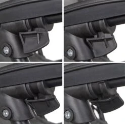 Springos Tuinstoel | Ligstoel | Opvouwbaar | Verstelbaar | Ergonomische Hoofdsteun | Bruin / Zwart -Tuin En Buiten 1200x1187 1