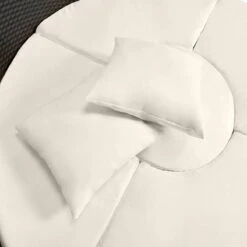 Casaria Polyrattan Zonne-Eiland Ø185cm – Incl. Kussens - Zwart Crème 39 Casaria Polyrattan Zonne-Eiland Ø185cm – Incl. Kussens - Zwart Crème -Tuin En Buiten 1200x1200 10