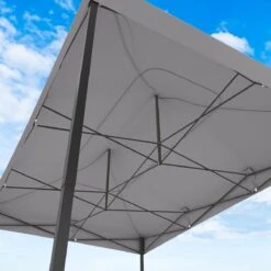 LifeGoods Partytent - 3x4.5 M - Zijwanden - Easy Up - Opvouwbaar - Waterdicht - Draagtas Met Wieltjes - Donkergrijs 19 LifeGoods Partytent - 3x4.5 M - Zijwanden - Easy Up - Opvouwbaar - Waterdicht - Draagtas Met Wieltjes - Donkergrijs -Tuin En Buiten 1200x1200 157