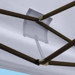 LifeGoods Partytent - 3x3 M - Zijwanden - Easy Up - Opvouwbaar - Waterdicht - Draagtas Met Wieltjes - Donkergrijs -Tuin En Buiten 1200x1200 18