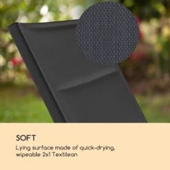 Blumfeldt Limala Tuinstoel - Ligstoel - Relaxstoel - Rugleuning In 6 Standen Verstelbaar - 2 Vielen - Draagkracht: Max. 150 Kg -Tuin En Buiten 1200x1200 184