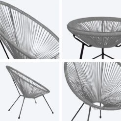 LifeGoods Acapulco Bistroset - 3-Delig - Tuinset Met Bijzettafel - Grijs 18 LifeGoods Acapulco Bistroset - 3-Delig - Tuinset Met Bijzettafel - Grijs -Tuin En Buiten 1200x1200 197