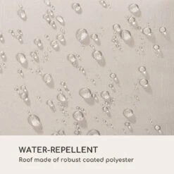 Blumfeldt Palermo Schommelbank - Hollywoodschommel 130 X 207 Cm - Ligbed Met Dak - Schommelstoel Voor 2 Personen - Tuinbank Inclusief Nekkussens - Stalen Frame En Polyester Dak - Grijs -Tuin En Buiten 1200x1200 201