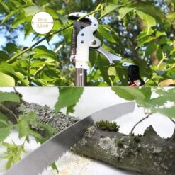 Iceberk Snoeischaar + Snoeizaag (1,45 - 3,70 M) - Telescopische Snoeischaar Voor Het Snoeien Van Bomen En Dichte Struiken Zonder Ladder 12 Iceberk Snoeischaar + Snoeizaag (1,45 - 3,70 M) - Telescopische Snoeischaar Voor Het Snoeien Van Bomen En Dichte Struiken Zonder Ladder -Tuin En Buiten 1200x1200 300