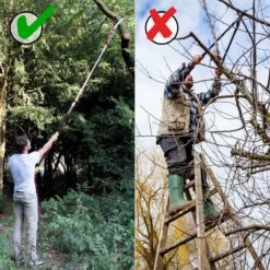 Iceberk Snoeischaar + Snoeizaag (1,45 - 3,70 M) - Telescopische Snoeischaar Voor Het Snoeien Van Bomen En Dichte Struiken Zonder Ladder 13 Iceberk Snoeischaar + Snoeizaag (1,45 - 3,70 M) - Telescopische Snoeischaar Voor Het Snoeien Van Bomen En Dichte Struiken Zonder Ladder -Tuin En Buiten 1200x1200 301