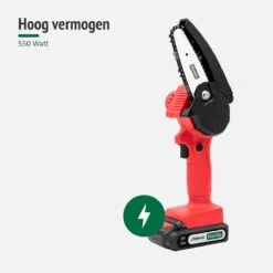 Mardin Mini Kettingzaag - Snoeizaag - Kettingzaag - Kettingzaag Electrisch Met 2 Accu - Inclusief Koffer - 1 Extra Accu - Rood -Tuin En Buiten 1200x1200 319