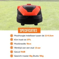 Zoef Robot Robotmaaier Dirk Met APP <600 M2 -Tuin En Buiten 1200x1200 412