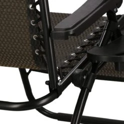 Springos Tuinstoel | Ligstoel | Opvouwbaar | Verstelbaar | Ergonomische Hoofdsteun | Bruin / Zwart -Tuin En Buiten 1200x1200 42