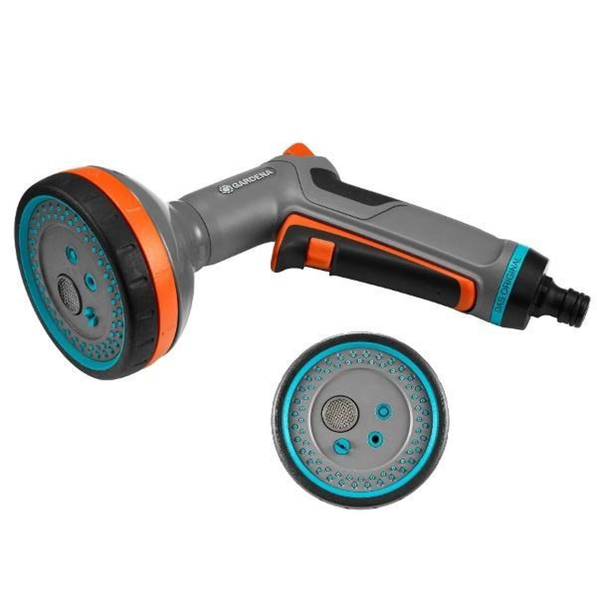 GARDENA - Comfort Broeskop - 5 Straalsoorten - Grijs 15 GARDENA - Comfort Broeskop - 5 Straalsoorten - Grijs - Afbeelding 14