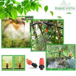 Bone Vista® 155 Stuks Water Druppelslang Irrigatiesysteem Tuin – Bewateringssysteem & Druppelsysteem -Tuin En Buiten 1200x1200 519