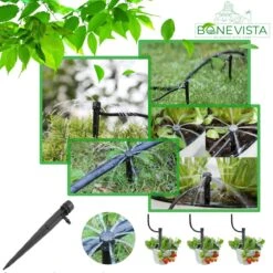 Bone Vista® 155 Stuks Water Druppelslang Irrigatiesysteem Tuin – Bewateringssysteem & Druppelsysteem -Tuin En Buiten 1200x1200 521