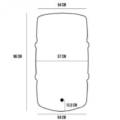Harcostar Regenton 227 Liter - Groen -Tuin En Buiten 1200x1200 551