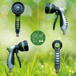G-Flex Flexibele Tuinslang - Waterslang - 8 Verschillende Sproeistanden - Inclusief Opbergtas/splitter/Koppelstuk/Houder/Rubbers - 30 Meter -Tuin En Buiten 1200x1200 617