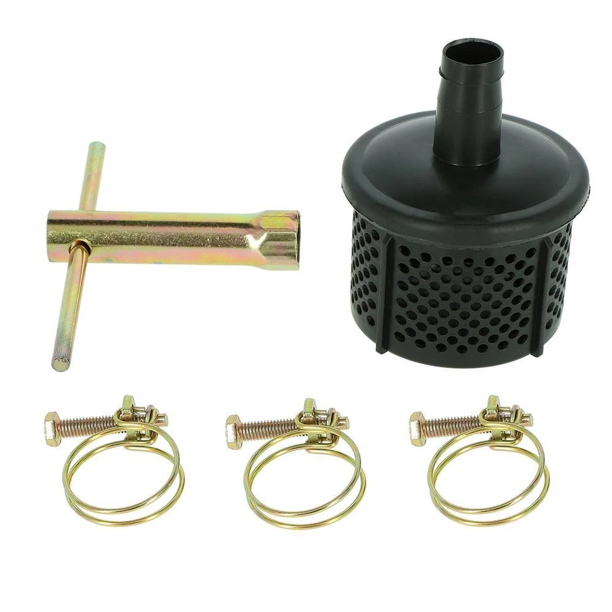 Kibani Waterpomp 8.000 Liter P/uur - 98 Cc / 1.5 PK 4-takt Benzine Motor - 4000 Toeren/Minuut - Doorstroming 8 M³ P/uur - Tuinpomp 10 Kibani Waterpomp 8.000 Liter P/uur - 98 Cc / 1.5 PK 4-takt Benzine Motor - 4000 Toeren/Minuut - Doorstroming 8 M³ P/uur - Tuinpomp - Afbeelding 8