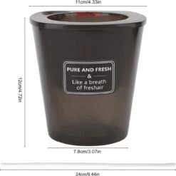 Merkloos Kruidenpot Waterreservoir Verse Kruiden Plantenpot Met Watergeefsysteem Voor Vensterbank Keuken Kruidentuin Binnen Set Van 10 Stuks Zwart -Tuin En Buiten 1200x1200 662