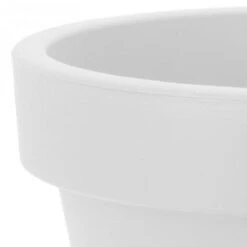 Kunststof Bloempot Wit Ø50 Cm - Hoogte 42 Cm -Tuin En Buiten 1200x1200 694