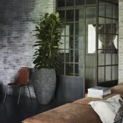 Capi Europe - Vaas Elegant Deluxe Rib NL - 40x60 - Antraciet - Voor Binnen En Buiten - KOFZ1131 -Tuin En Buiten 1200x1200 719