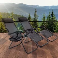 LifeGoods Opvouwbare Tuinstoelen - Verstelbaar Zonnescherm - 2 Stuks - 30°-90° Verstelbaar - Metaal - Zwart 20 LifeGoods Opvouwbare Tuinstoelen - Verstelbaar Zonnescherm - 2 Stuks - 30°-90° Verstelbaar - Metaal - Zwart -Tuin En Buiten 1200x1200 83