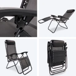 LifeGoods Opvouwbare Tuinstoelen - Verstelbaar Zonnescherm - 2 Stuks - 30°-90° Verstelbaar - Metaal - Zwart 21 LifeGoods Opvouwbare Tuinstoelen - Verstelbaar Zonnescherm - 2 Stuks - 30°-90° Verstelbaar - Metaal - Zwart -Tuin En Buiten 1200x1200 84