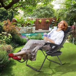 LifeGoods Opvouwbare Tuinstoelen - Verstelbaar Zonnescherm - 2 Stuks - 30°-90° Verstelbaar - Metaal - Zwart 22 LifeGoods Opvouwbare Tuinstoelen - Verstelbaar Zonnescherm - 2 Stuks - 30°-90° Verstelbaar - Metaal - Zwart -Tuin En Buiten 1200x1200 85