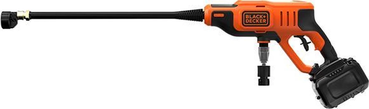 Black & Decker BLACK+DECKER BCPC18B-XJ Hogedrukreiniger - 18V - 24 Bar - Zonder Accu En Lader 3 Black & Decker BLACK+DECKER BCPC18B-XJ Hogedrukreiniger - 18V - 24 Bar - Zonder Accu En Lader