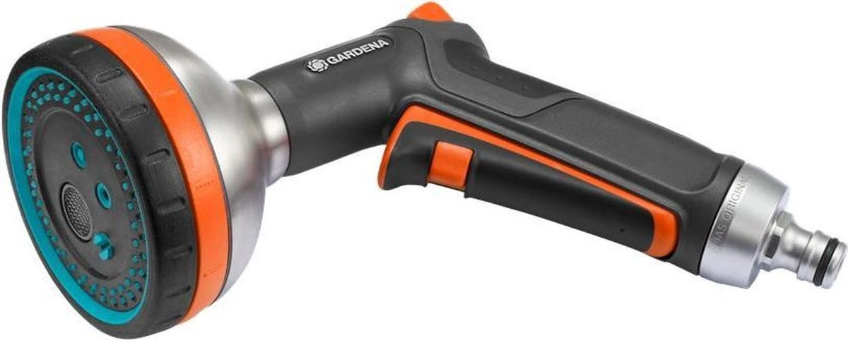 GARDENA - Comfort Broeskop - 5 Straalsoorten - Grijs 17 GARDENA - Comfort Broeskop - 5 Straalsoorten - Grijs - Afbeelding 16