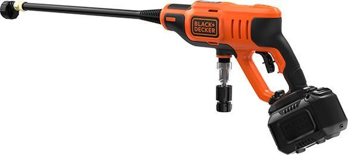 Black & Decker BLACK+DECKER BCPC18B-XJ Hogedrukreiniger - 18V - 24 Bar - Zonder Accu En Lader 13 Black & Decker BLACK+DECKER BCPC18B-XJ Hogedrukreiniger - 18V - 24 Bar - Zonder Accu En Lader - Afbeelding 11