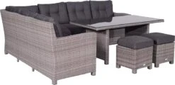 Garden Impressions Jaru Lounge Dining Set - Extra Luxe Kussens -Tuin En Buiten 1200x581