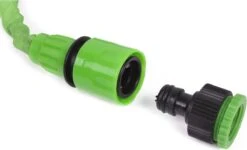 Benson - Tuinslang - Fexibel - 10 Meter - Tuinslang Met Koppeling - Spuitpistool - Groen -Tuin En Buiten 1200x728