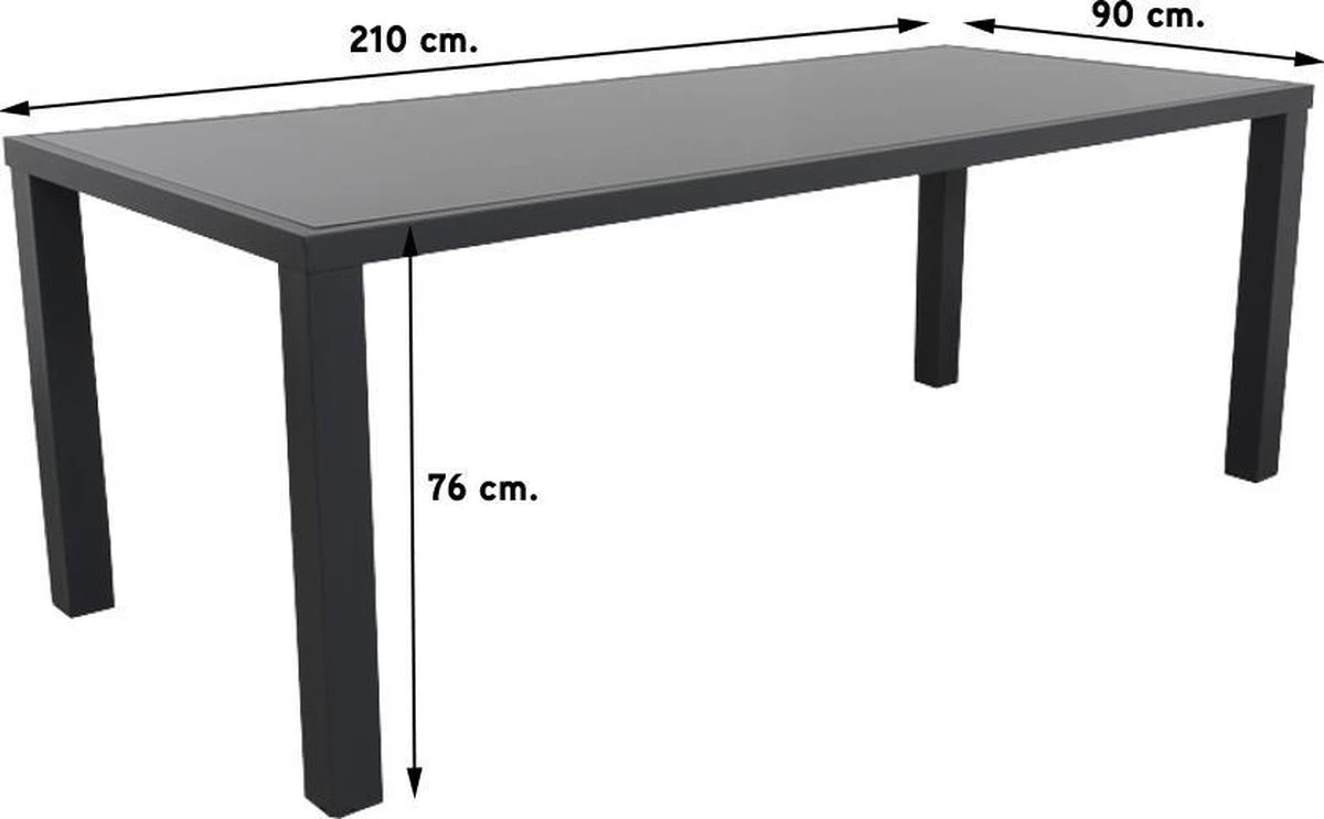 Hartman Napoli/Alma 210 Cm. Tuinset - 7-delig Verstelbaar 16 Hartman Napoli/Alma 210 Cm. Tuinset - 7-delig Verstelbaar - Afbeelding 14
