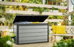 Keter Denali Opbergbox - 757L - 152x73x90cm - Grafiet -Tuin En Buiten 1200x766