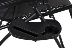 Luxe Ligstoel Met Hoofdsteun & Voetsteun - Verstelbare Rugleuning - Zonnebed Relaxstoel Voor Tuin/Terras/Strand/Balkon/Zwembad/Camping - Inklapbaar - Weerbestendig - Zwart -Tuin En Buiten 1200x798 1