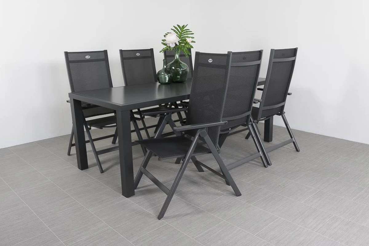 Hartman Napoli/Alma 210 Cm. Tuinset - 7-delig Verstelbaar 4 Hartman Napoli/Alma 210 Cm. Tuinset - 7-delig Verstelbaar - Afbeelding 2