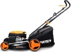 FUXTEC Grasmaaier Benzine - 46cm - Zelfrijdend / Zelftrekkend / Achterwielaandrijving - Mulchfunctie - Opvangbak 50L - FX-RM4646 -Tuin En Buiten 1200x856 2
