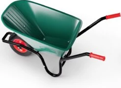 Gardebruk Kruiwagen 100 L - Kunststof Kuip – Tot 150KG Groen -Tuin En Buiten 1200x876