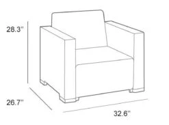 Allibert California Loungeset - 5 Personen - Cappuccino -Tuin En Buiten 1200x889